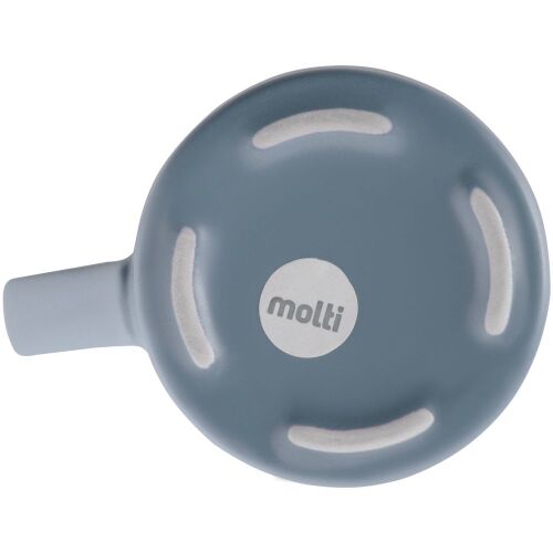 Кружка Modern Bell, матовая, серо-синяя 3