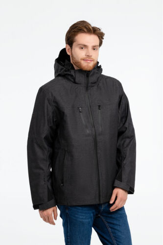 Куртка-трансформер мужская Matrix серая с черным, размер XL 4