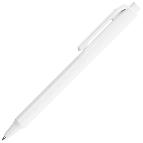 Ручка шариковая Pigra P04 Polished, белая 3