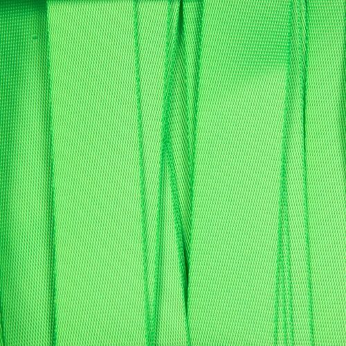 Стропа текстильная Fune 25 M, зеленый неон, 100 см 1