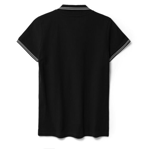 Рубашка поло женская Virma Stripes Lady, черная, размер XXL 9
