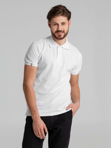 Рубашка поло мужская Virma Premium, белая, размер XXL 6