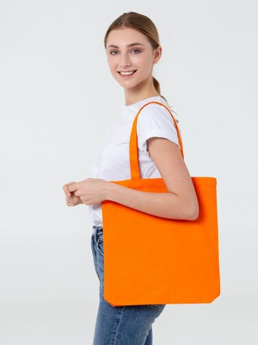Холщовая сумка Avoska, оранжевая 4