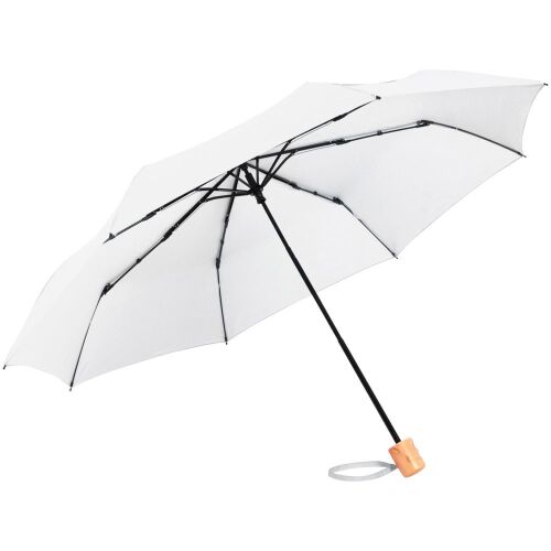 Зонт складной OkoBrella, белый 2
