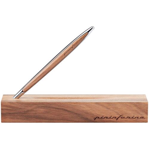 Шариковая ручка Cambiano Shiny Chrome Walnut 2