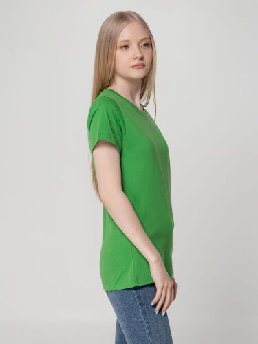 Футболка женская T-bolka Lady ярко-зеленая, размер XL 4