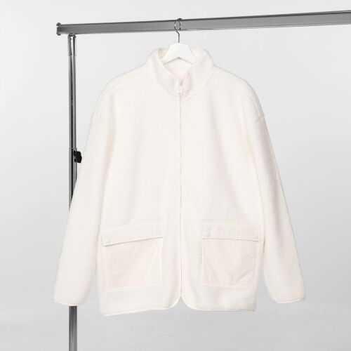 Куртка унисекс Oblako, молочно-белая, размер ХS/S 8