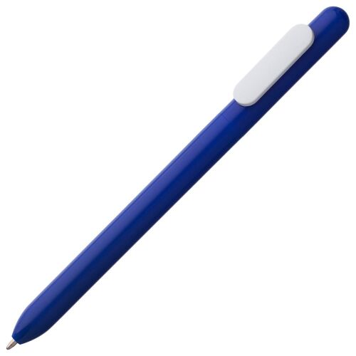 Ручка шариковая Swiper, синяя с белым 1