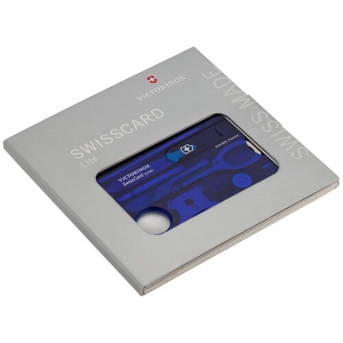 Набор инструментов SwissCard Lite, синий 5