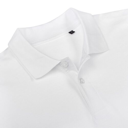 Рубашка поло мужская Inspire белая, размер XXL 3