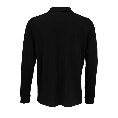 Рубашка поло с длинным рукавом Prime LSL, черная, размер S 10