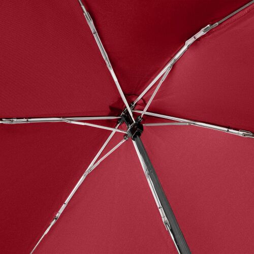 Зонт складной Carbonsteel Slim, красный 5