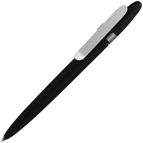 Ручка шариковая Prodir DS5 TSR Metal Clip, черная 1