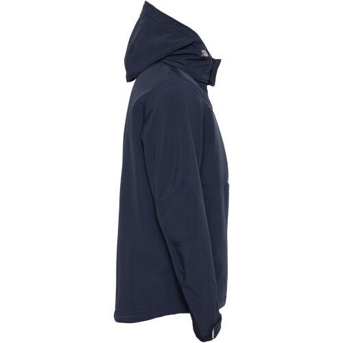 Куртка мужская Hooded Softshell темно-синяя, размер S 9