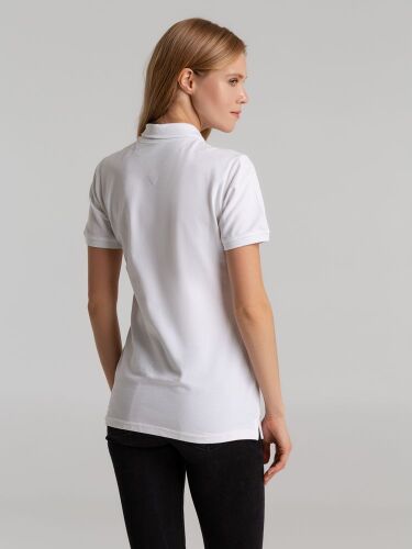 Рубашка поло женская Sunset белая, размер XXL 5