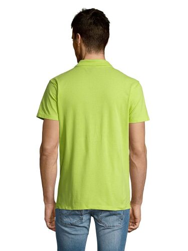 Рубашка поло мужская Summer 170 зеленое яблоко, размер XXL 6