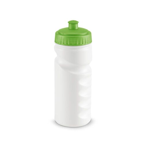 Бутылка для велосипеда Lowry, белая с зеленым 1