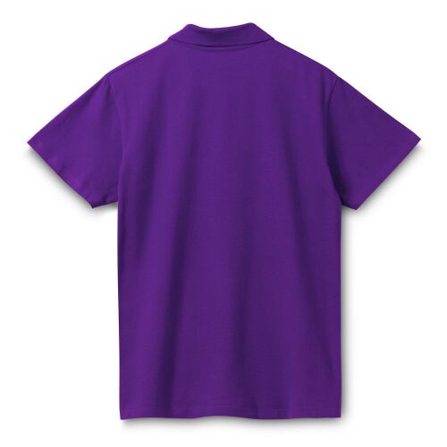Рубашка поло мужская Spring 210 темно-фиолетовая, размер S 2