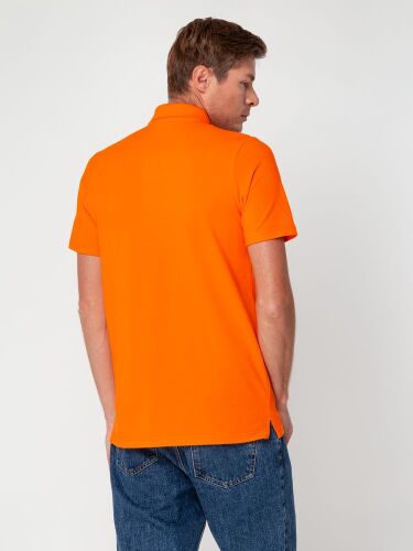Рубашка поло мужская Virma light, оранжевая, размер M 5
