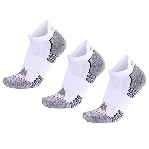 Набор из 3 пар спортивных мужских носков Monterno Sport, белый 1