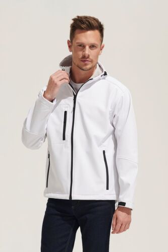 Куртка мужская с капюшоном Replay Men 340 белая, размер XS 4