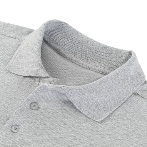 Рубашка поло мужская Virma Stretch, серый меланж, размер M 3