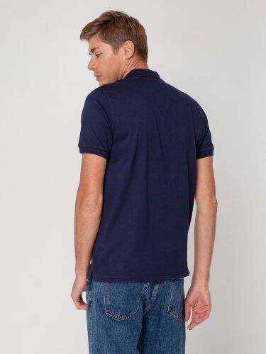 Рубашка поло мужская Virma Stretch, темно-синяя, размер L 5