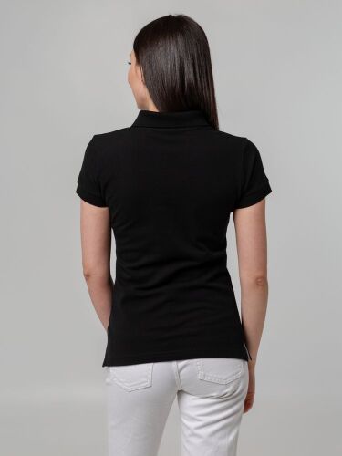 Рубашка поло женская Virma Premium Lady, черная, размер XXL 5