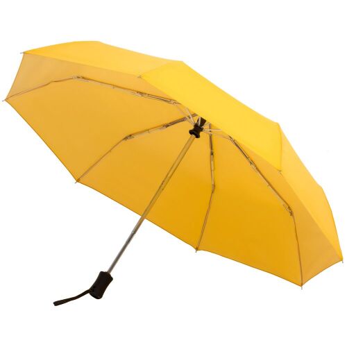 Зонт складной Manifest Color со светоотражающим куполом, желтый 3