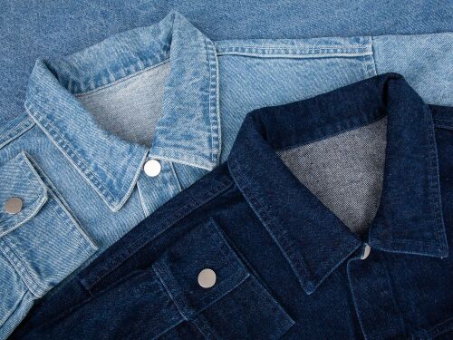 Куртка джинсовая O1, темно-синяя, размер M/L 7
