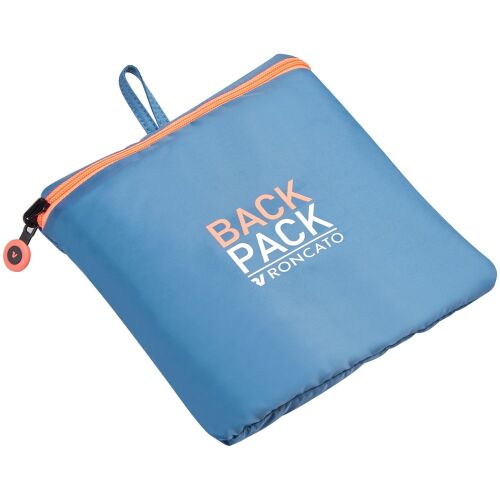 Складной рюкзак Compact Neon, голубой 6