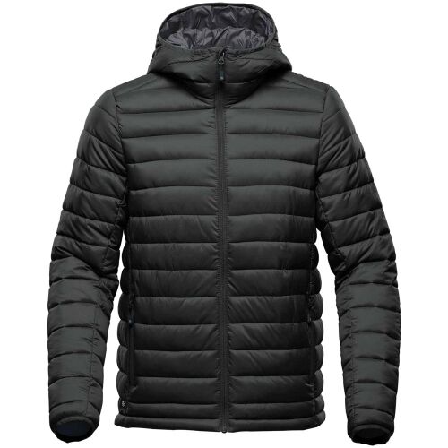 Куртка компактная мужская Stavanger черная с серым, размер 4XL 15