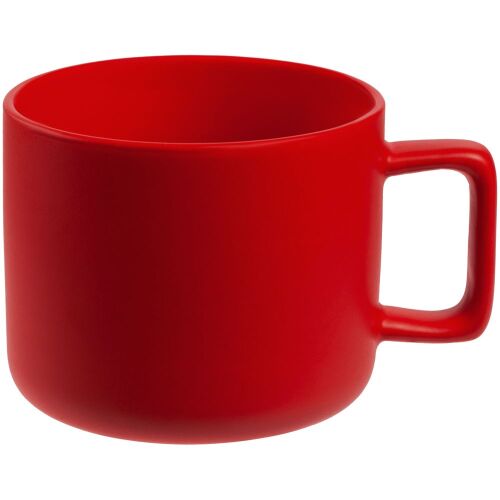Чашка Jumbo, матовая, красная 1