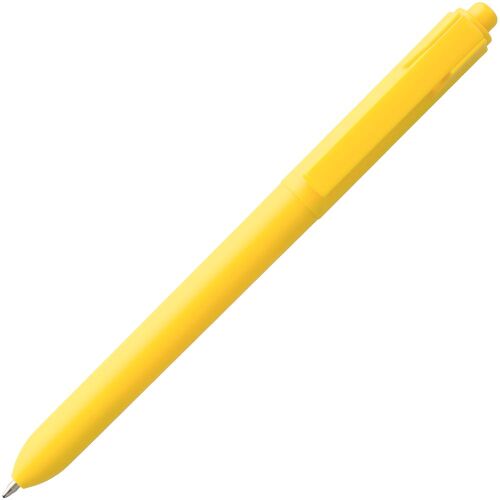 Ручка шариковая Hint, желтая 3