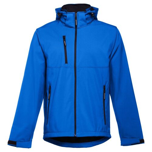 Куртка софтшелл мужская Zagreb, ярко-синяя, размер XL 8