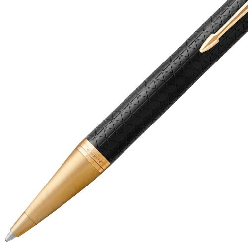 Ручка шариковая Parker IM Premium Black/Gold GT 2