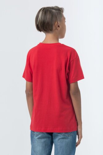 Футболка детская Regent Fit Kids, красная, на рост 106-116 см (6 5