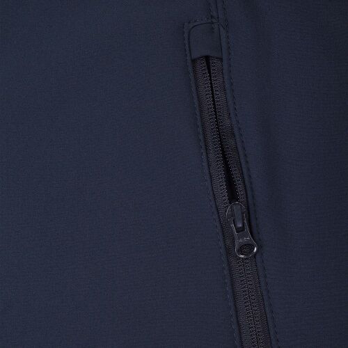 Куртка мужская Hooded Softshell темно-синяя, размер S 3
