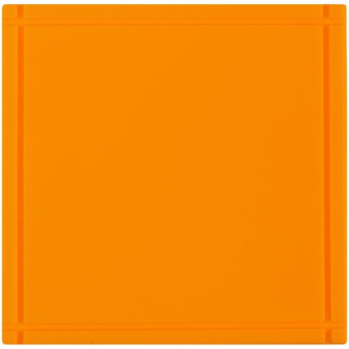 Лейбл из ПВХ Dzeta, L, оранжевый неон 1