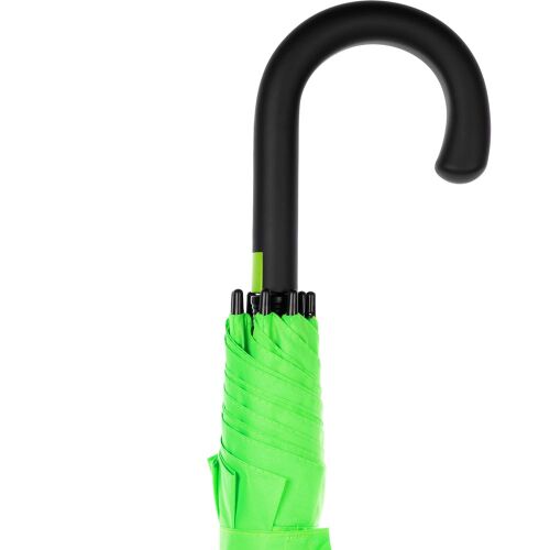 Зонт-трость Undercolor с цветными спицами, зеленое яблоко 4