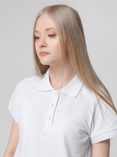 Рубашка поло женская Virma lady, белая, размер S 7