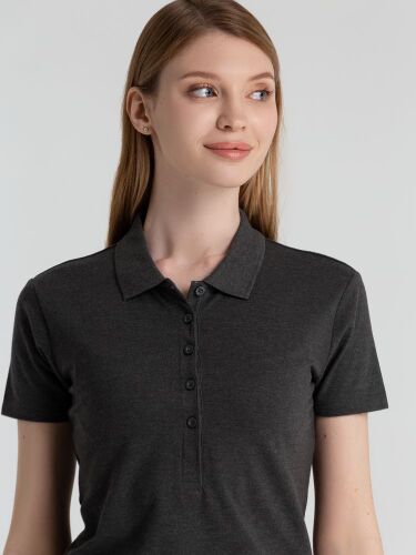 Рубашка поло женская Phoenix Women темно-серый меланж, размер XL 5