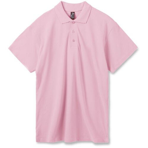 Рубашка поло мужская Summer 170 розовая, размер M 1