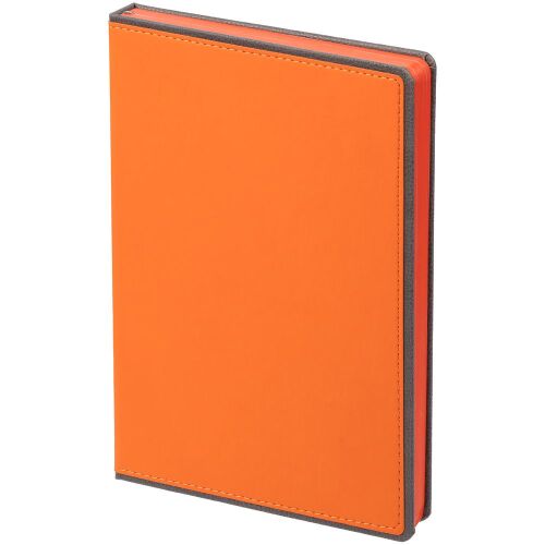 Ежедневник Frame, недатированный, оранжевый с серым 8