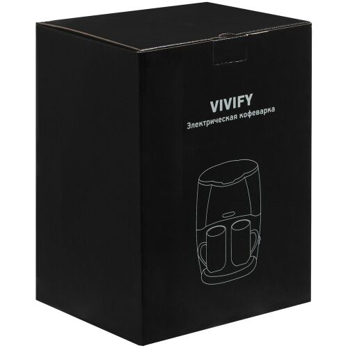 Электрическая кофеварка Vivify, черная 7
