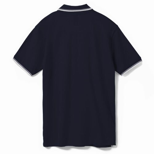 Рубашка поло мужская с контрастной отделкой Practice 270, темно- 2