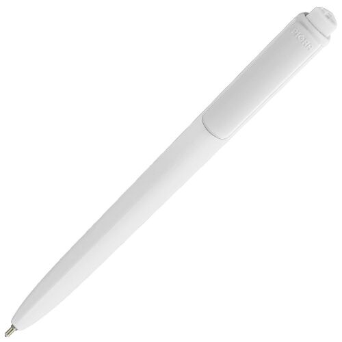 Ручка шариковая Pigra P02 Mat, белая 2