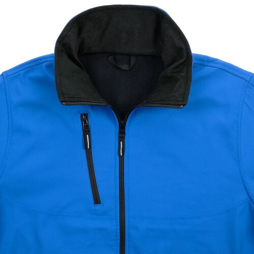 Куртка софтшелл мужская Zagreb, ярко-синяя, размер S 3