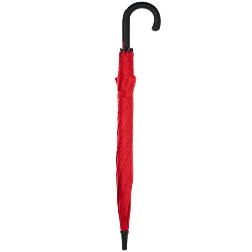 Зонт-трость Undercolor с цветными спицами, красный 4