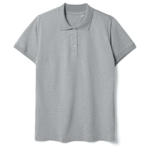 Рубашка поло женская Virma Stretch Lady, серый меланж, размер M 8